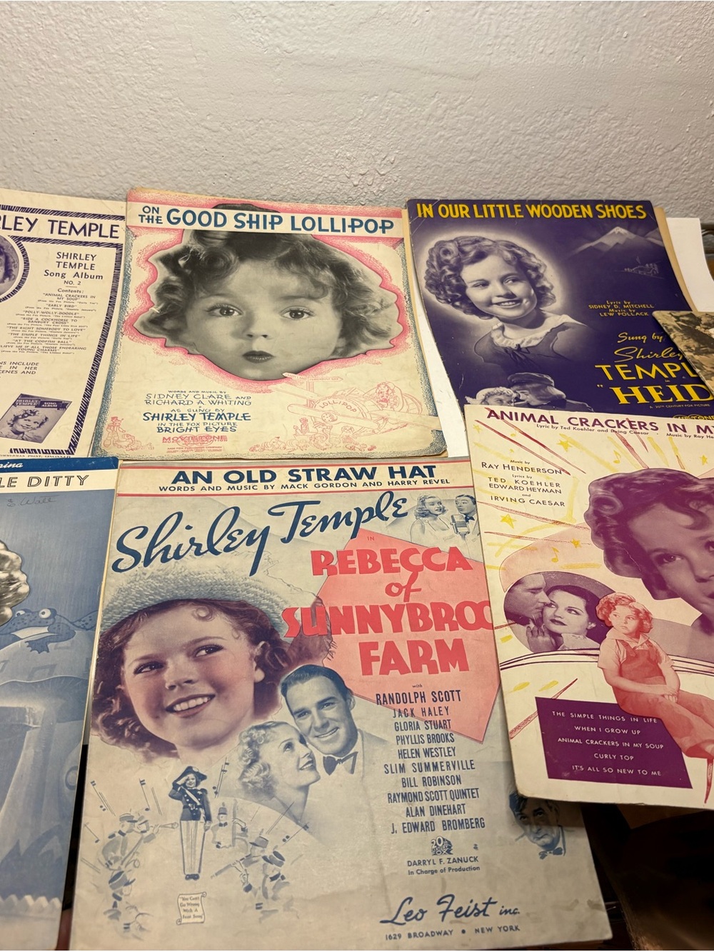 Rebecca of Sunnybrook Farm Vintage Art Print - Cream & Pink
